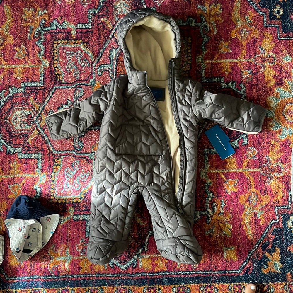 One piece winter bunting 6 month